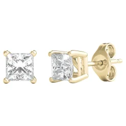 3/4 Ct. Tw. Diamond 4-Prong Stud Earrings In 14K Yellow Gold