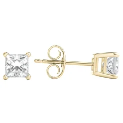 3/4 Ct. Tw. Diamond 4-Prong Stud Earrings In 14K Yellow Gold
