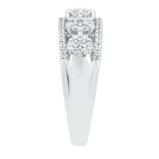 1/2 Ct. Tw. Diamond Ring In In 10K White Gold