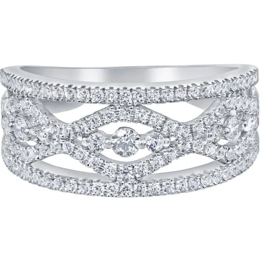 3/4 Ct. Tw. Diamond Ring In 14K White Gold