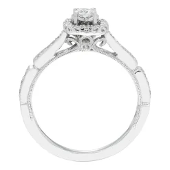 1/3 Ct. Tw. Diamond Ring In 10K White Gold