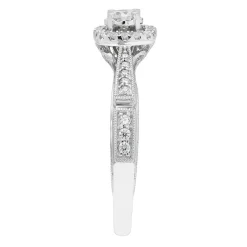 1/3 Ct. Tw. Diamond Ring In 10K White Gold