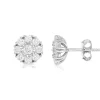 1 Ct. Tw. Diamond Solitaire Stud Earrings In