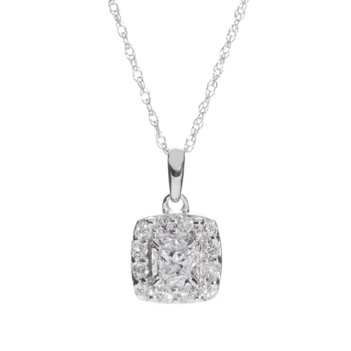 1/4 Ct. Tw. Diamond Solitaire Pendant In