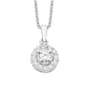 1/4 Ct. Tw. Diamond Solitaire Pendant In