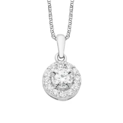 1/4 Ct. Tw. Diamond Solitaire Pendant In