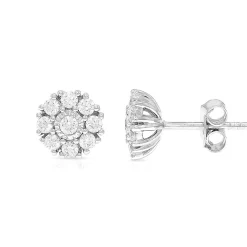 1/2 Ct. Tw. Diamond Stud Earrings In