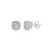1/2 Ct. Tw. Diamond Stud Earrings In 10K White Gold