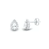 1 Ct. Tw. Lab Grown Diamond Stud Earrings In 14K White Gold
