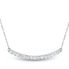 3/8 Ct. Tw. Lab Grown Diamond Bar Necklace In 14K White Gold