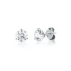 1/2 Ct. Tw. Ultima Diamond 3-Prong Stud Earrings In 14K White Gold
