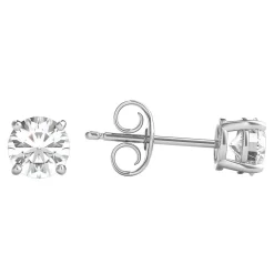 3/4 Ct. Tw. Ultima Diamond 4-Prong Stud Earrings In 14K White Gold