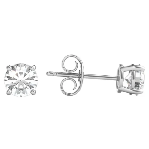 3/4 Ct. Tw. Ultima Diamond 4-Prong Stud Earrings In 14K White Gold