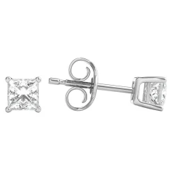 1/2 Ct. Tw. Ultima Diamond 4-Prong Stud Earrings In 14K White Gold