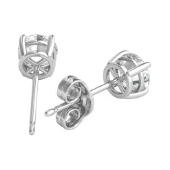 3/4 Ct. Tw. Ultima Diamond 4-Prong Stud Earrings In 14K White Gold
