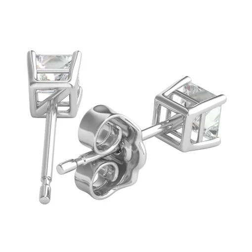 1/2 Ct. Tw. Ultima Diamond 4-Prong Stud Earrings In 14K White Gold