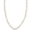 Cultured Freshwater Pearl Necklace In 14K Yellow Gold, 7.5-8Mm, 36"