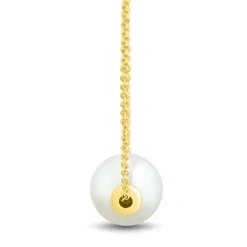 Cultured Freshwater Pearl Pendant In 10K Yellow Gold