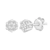 Diamond Accent Earrings In 10K Gold
