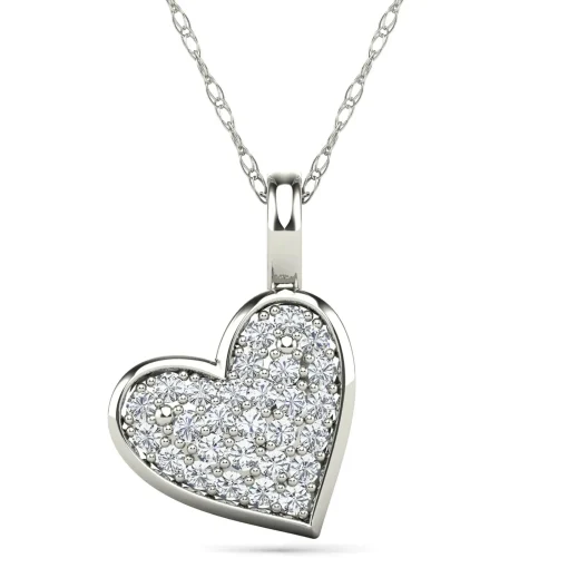 Diamond Accent Heart Pendant