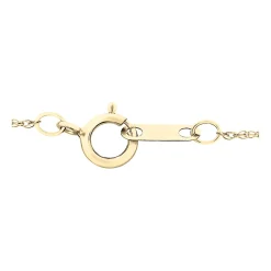 Diamond Accent Mom Pendant In 10K Yellow Gold