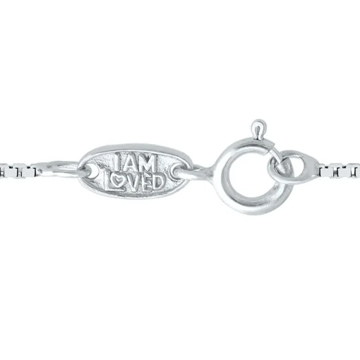 Diamond Accent Music Note Pendant In Sterling Silver And 14K Rose Gold