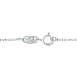 Diamond Airplane Pendant In Sterling Silver & 14K Rose Gold