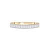 Diamond Baguette Vertical Bar Ring In 14K Yellow Gold (1/3 Ct. Tw.)
