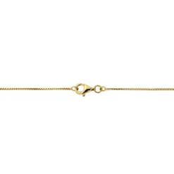 Diamond Bar Necklace In 10K Yellow Gold