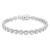 Diamond Bracelet In Sterling Silver (3/8 Ct. Tw.)