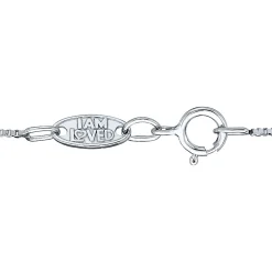 Diamond Butterfly Pendant In Sterling Silver