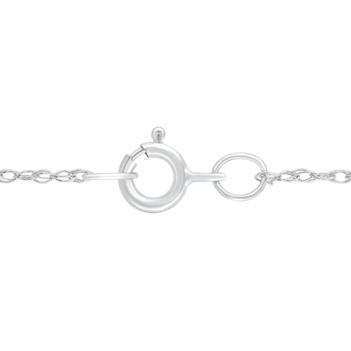 Diamond Cross Pendant In 10K White Gold (1/4 Ct. Tw.)