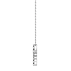 Diamond Cross Pendant In 14K White Gold (1/4 Ct. Tw.)