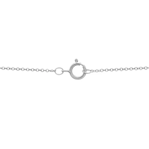Diamond "Dog Mama" Necklace In Sterling Silver (1/5 Ct. Tw.)