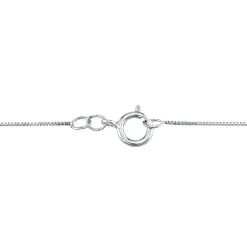 Diamond Double Heart Pendant In 14K White Gold (1/8 Ct. Tw.)
