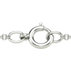 Diamond Double-Heart Pendant In 10K White Gold (1/5 Ct. Tw.)