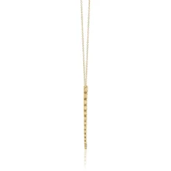 Diamond Drop Pendant In 10K Yellow Gold (1/2 Ct. Tw.)