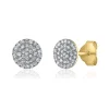 Diamond Earrings In 14K Yellow Gold (1/5 Ct. Tw.)