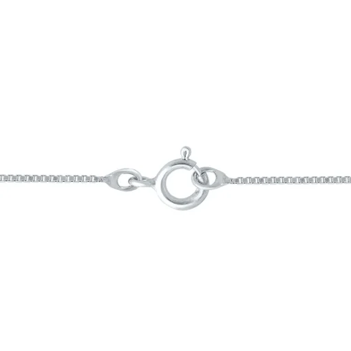 Diamond Flower Pendant In Sterling Silver