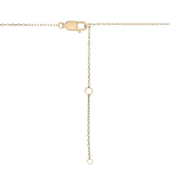 Diamond Flower Pendant In 14K Yellow Gold (1/10 Ct. Tw.)