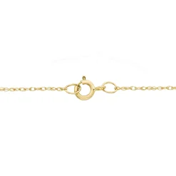Diamond Heart Cross Pendant In 10K Yellow Gold (1/10 Ct. Tw.)