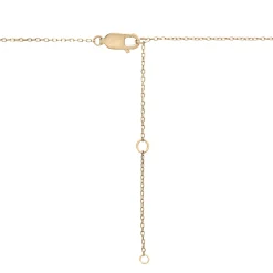 Diamond Horizontal Bar Necklace In 14K Yellow Gold (1/10 Ct. Tw.)