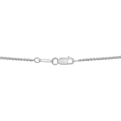 Diamond Illusion Necklace In 10K White Gold (1 Ct. Tw.)