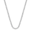 Diamond Illusion Tennis Necklace In 10K White Gold (1 Ct. Tw.)