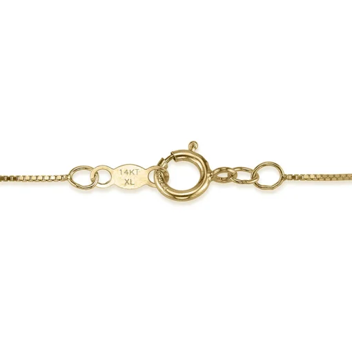Diamond Journey Pendant With Ladder Design In 14K Yellow Gold (1/2 Ct. Tw.)