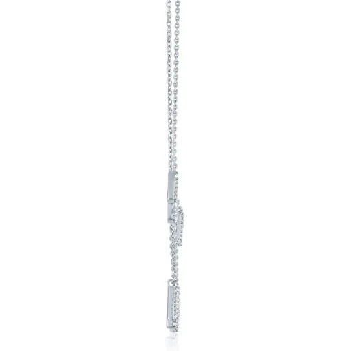 Diamond Mama Necklace In Sterling Silver (1/5 Ct. Tw.)