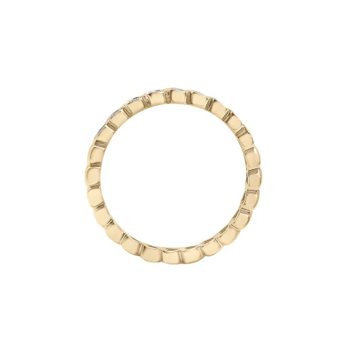 Diamond Multi-Heart Ring In 14K Yellow Gold (1/10 Ct. Tw.)