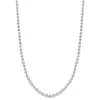 Diamond Necklace In Sterling Silver (1/2 Ct. Tw.)