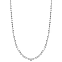 Diamond Necklace In Sterling Silver (1/2 Ct. Tw.)