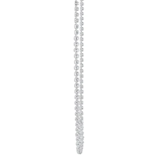 Diamond Necklace In Sterling Silver (1/2 Ct. Tw.)